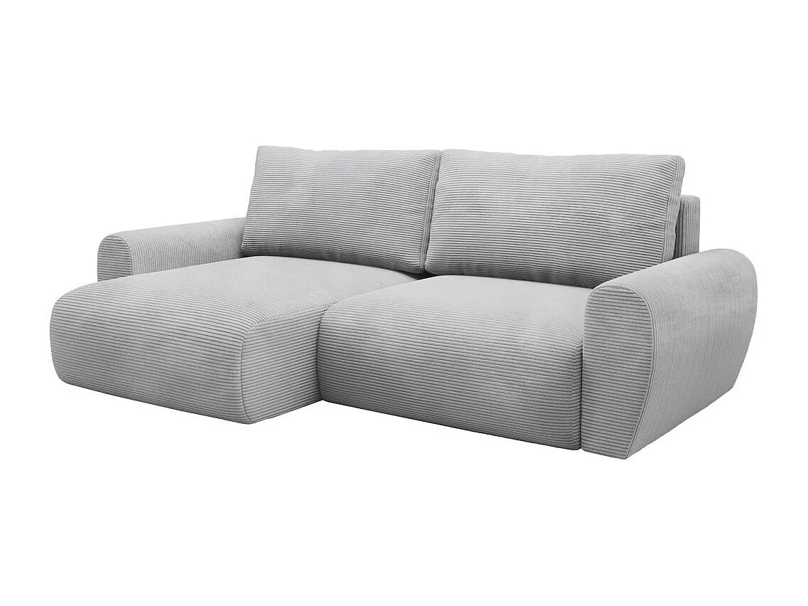 Canapé-lit CELLULAIRE Poss L gris clair gauche