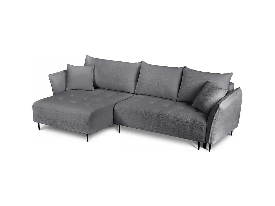 CANAPE BARI gauche gris foncé