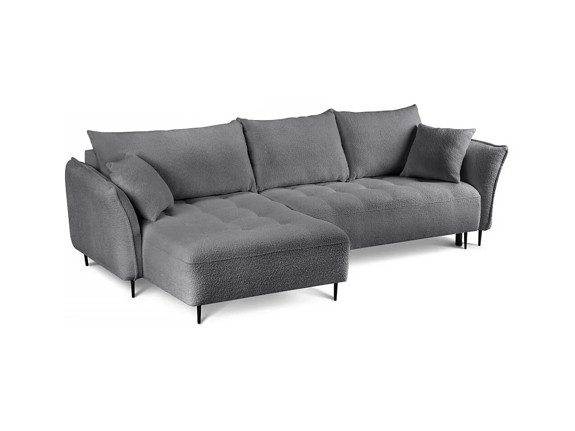 CANAPE BARI gauche gris foncé