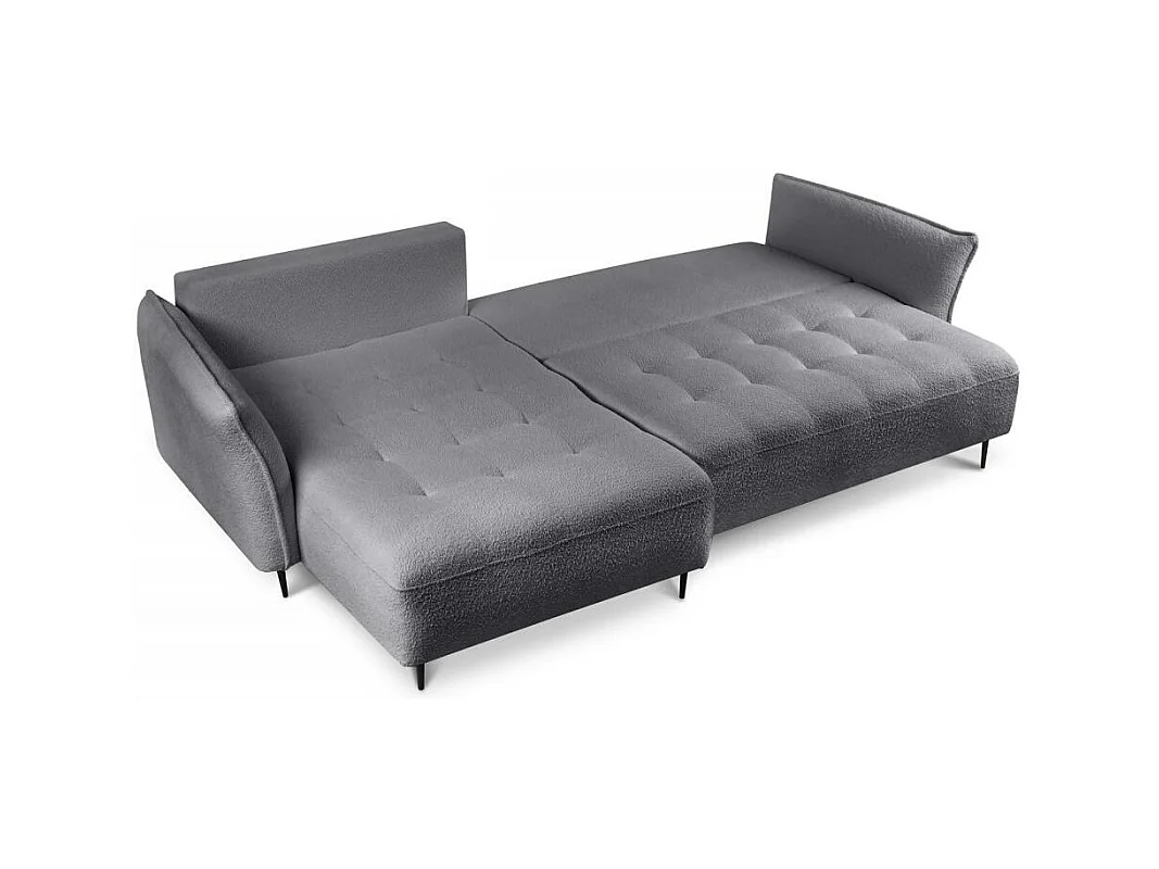 CANAPE BARI gauche gris foncé