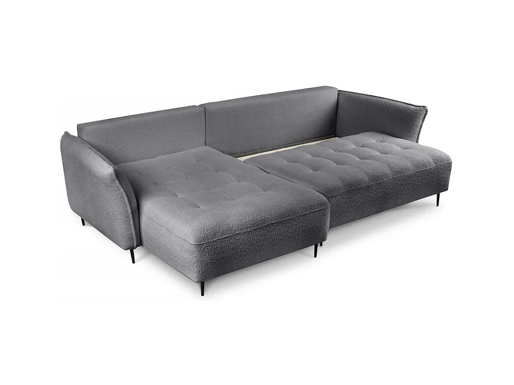 CANAPE BARI gauche gris foncé