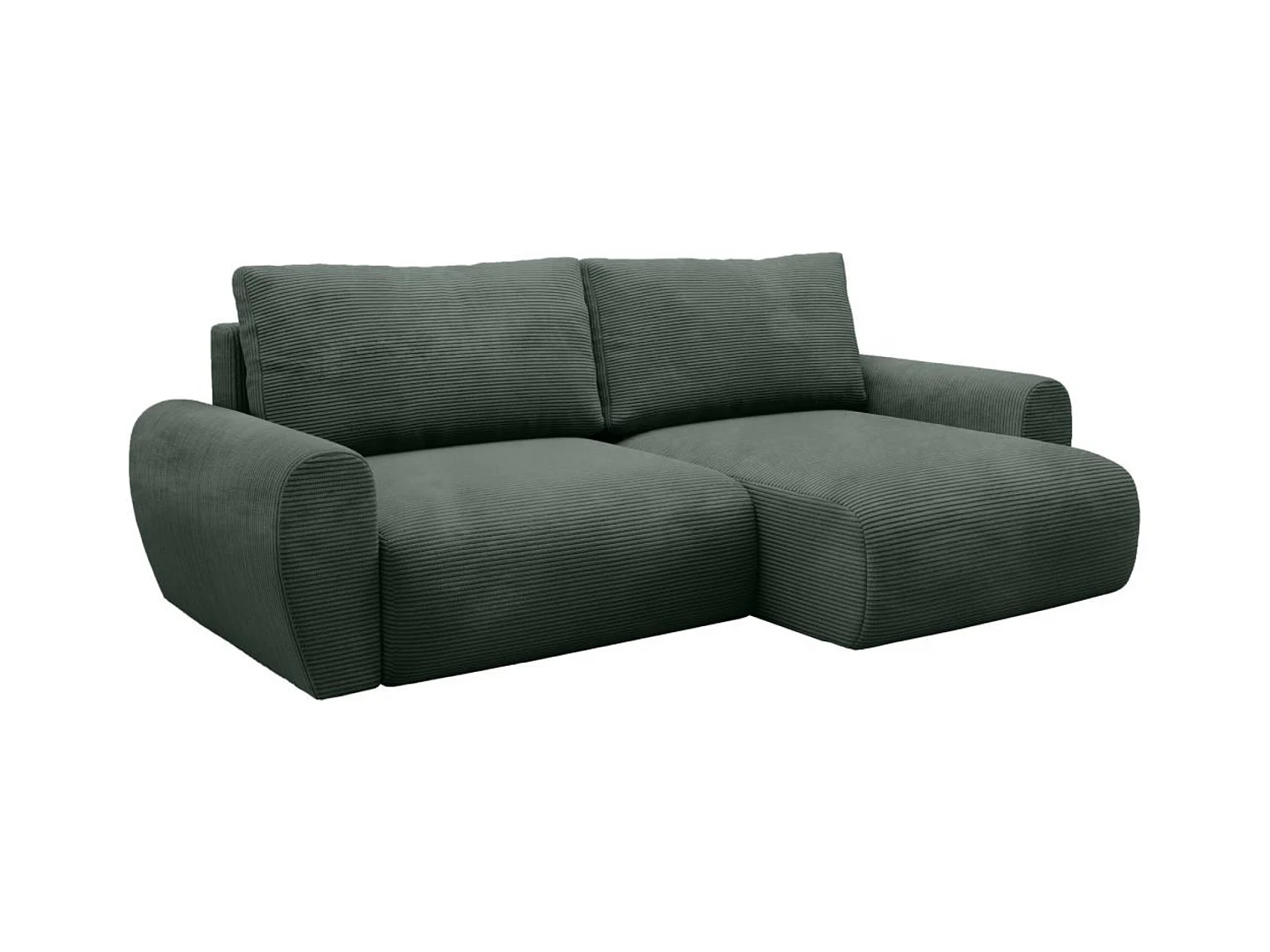 ECKSCHLAFSOFA Poss L grün rechts