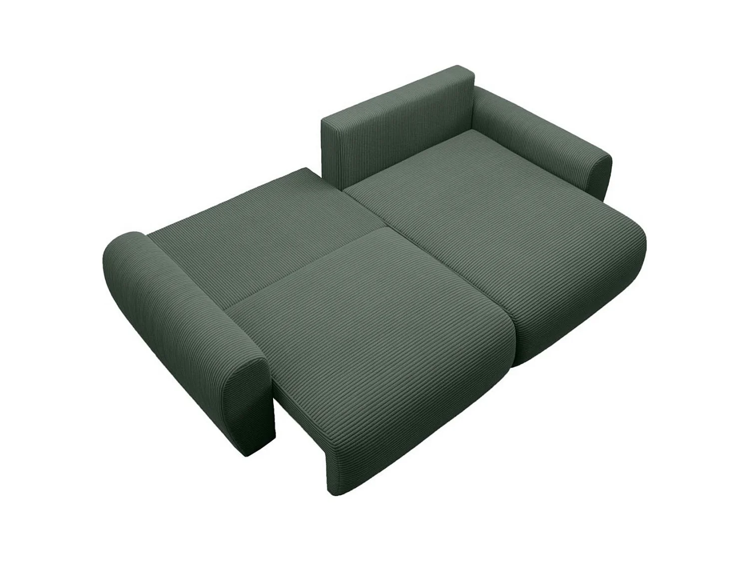 ECKSCHLAFSOFA Poss L grün rechts