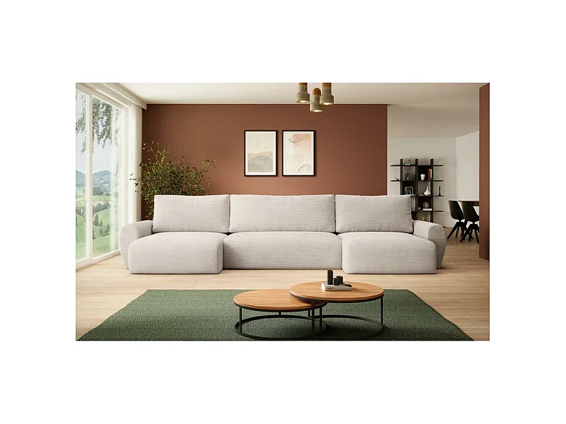 WOONLANDSCHAP met slaapfunctie Poss U beige