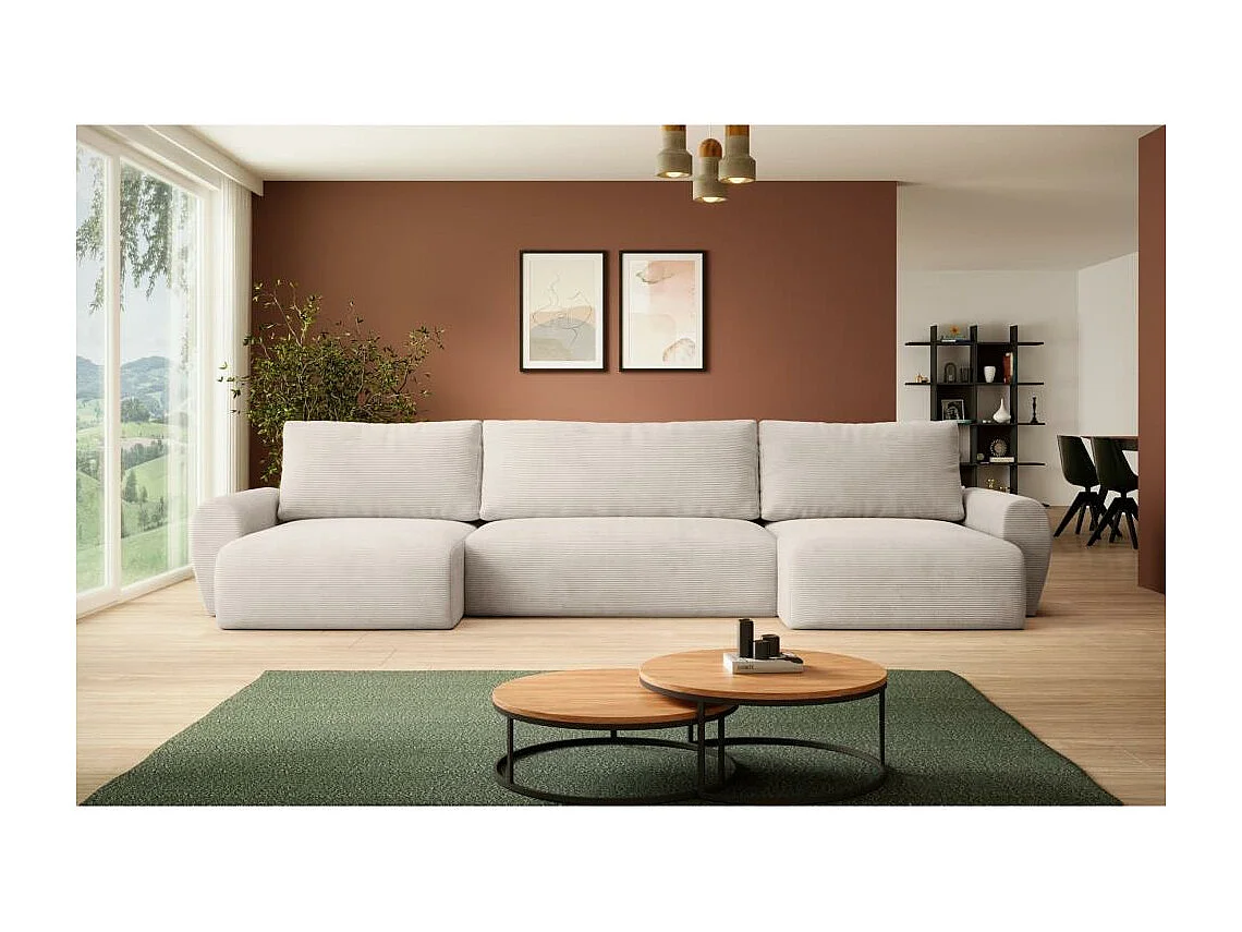 CANAPE avec fonction sommeil Poss U beige