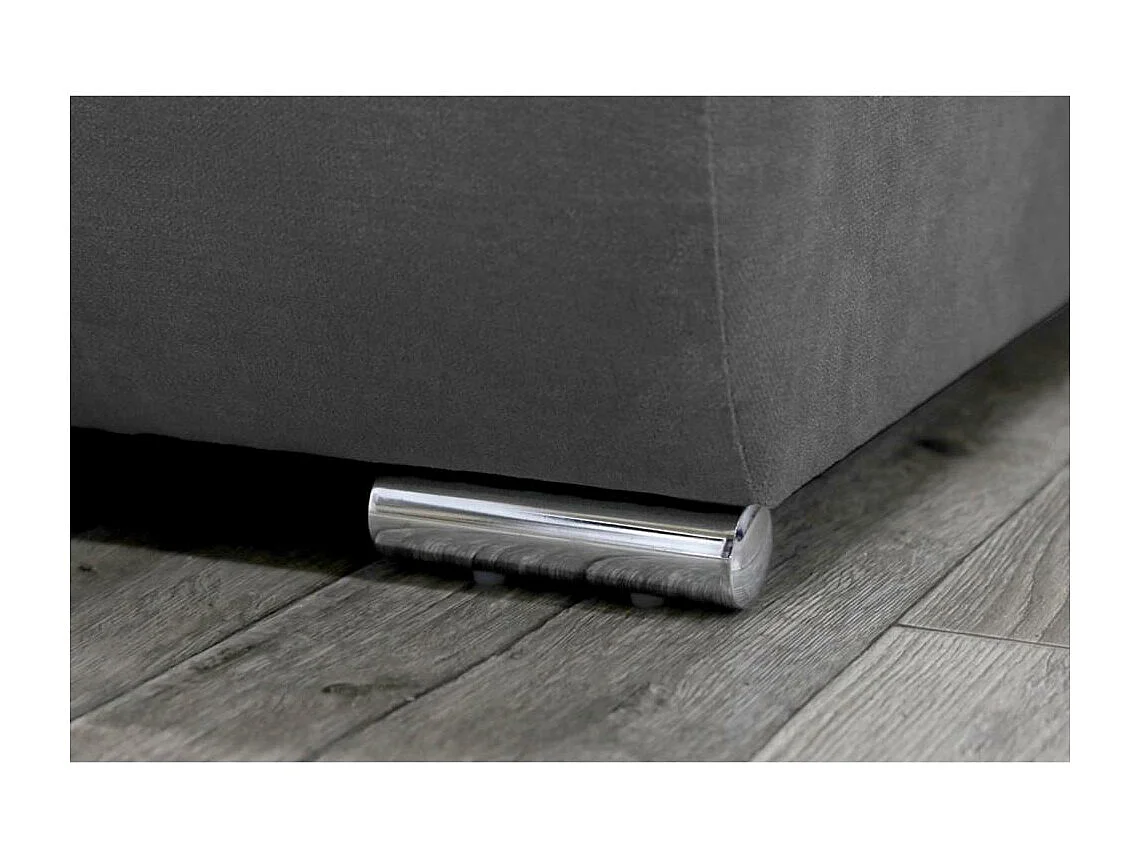 ECKSOFA Draco L gris foncé gauche