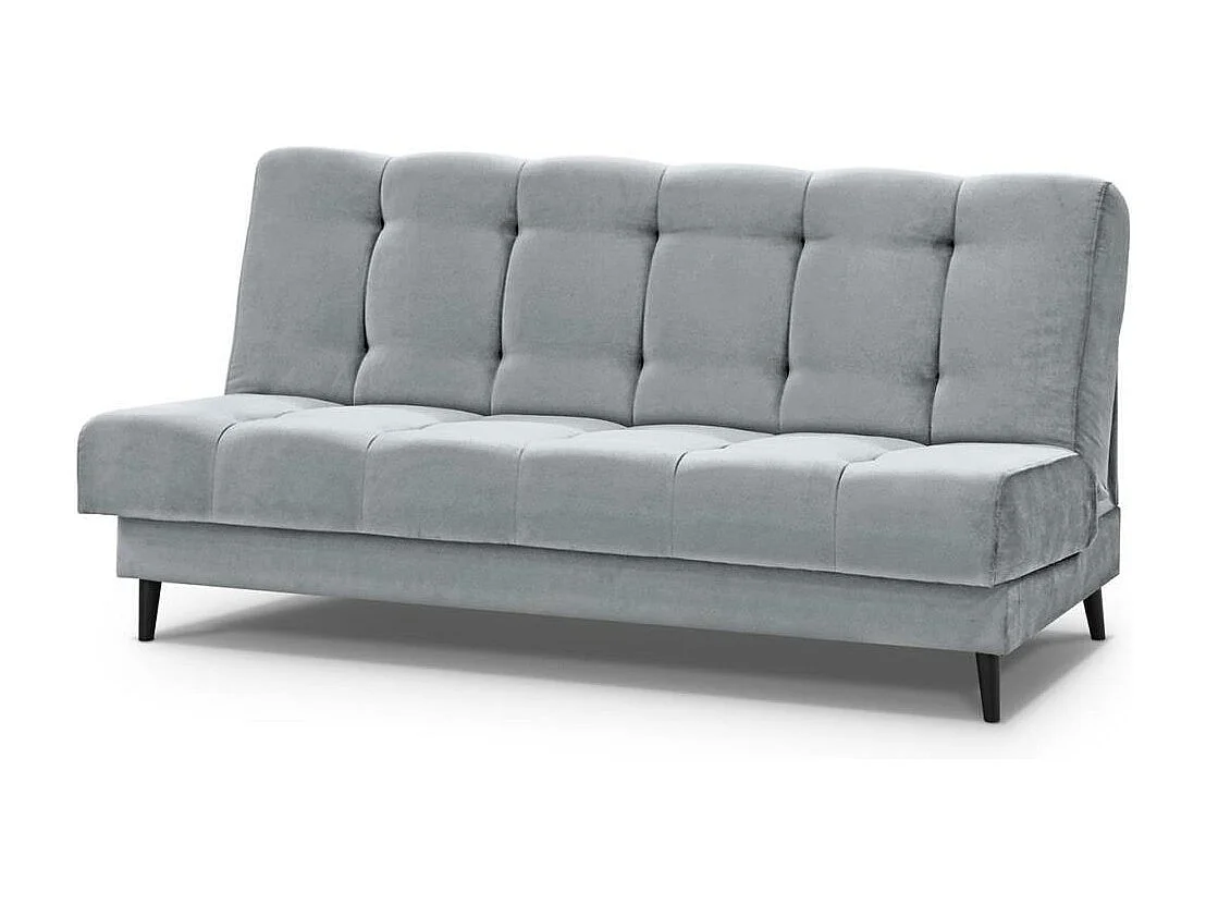 Canapé-lit 3 places Nancy gris clair