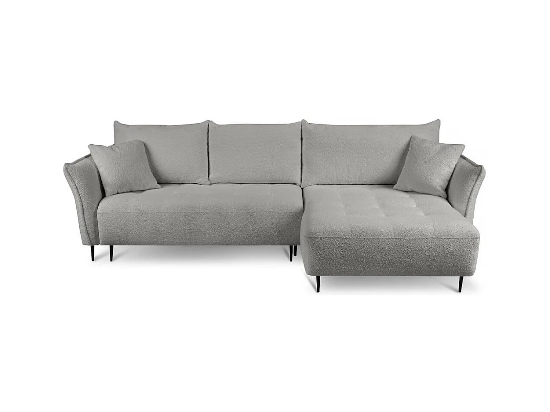 Hoekslaapbank Bari rechts grijs