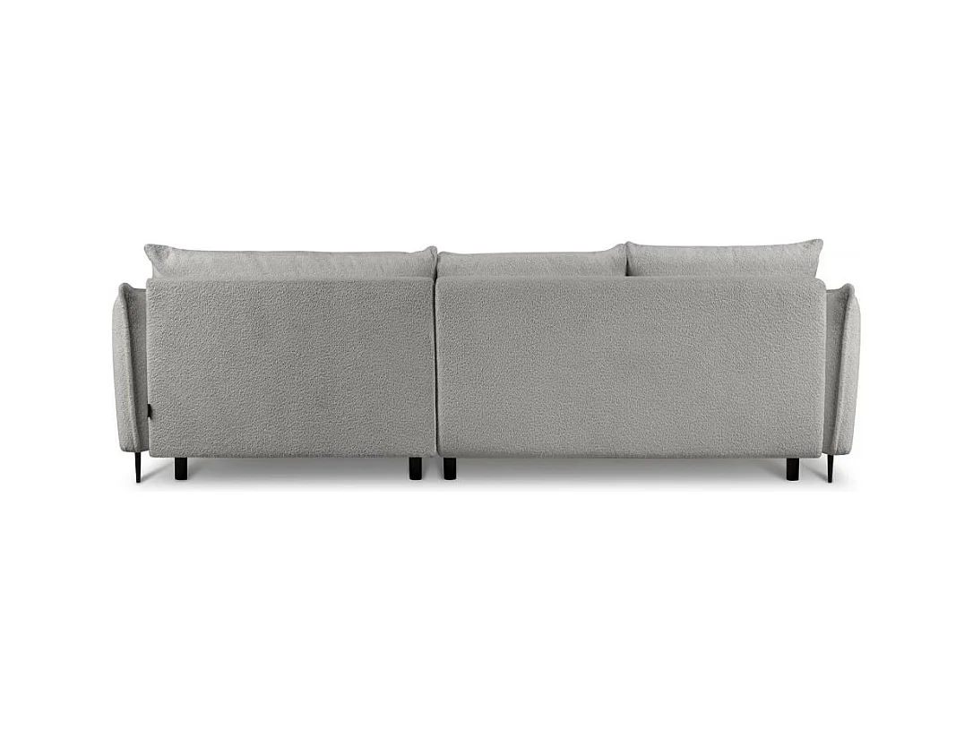 Hoekslaapbank Bari rechts grijs