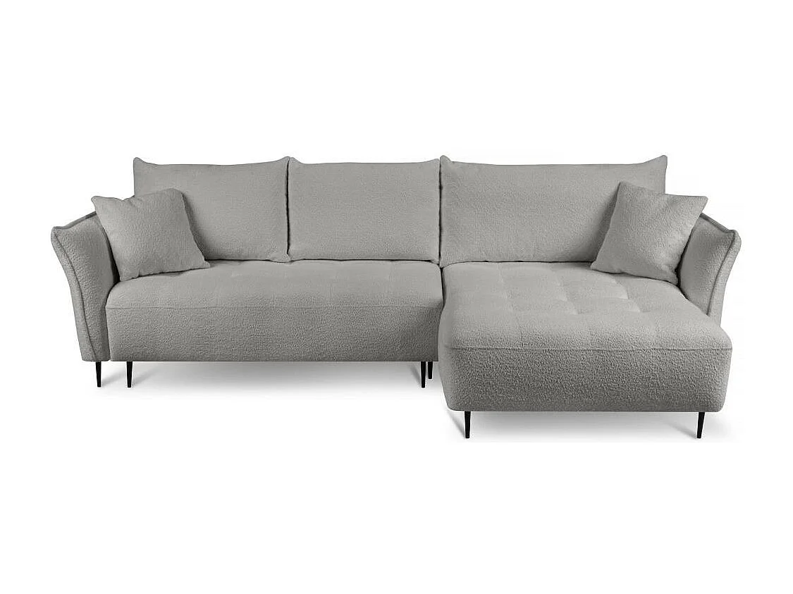 Hoekslaapbank Bari rechts grijs