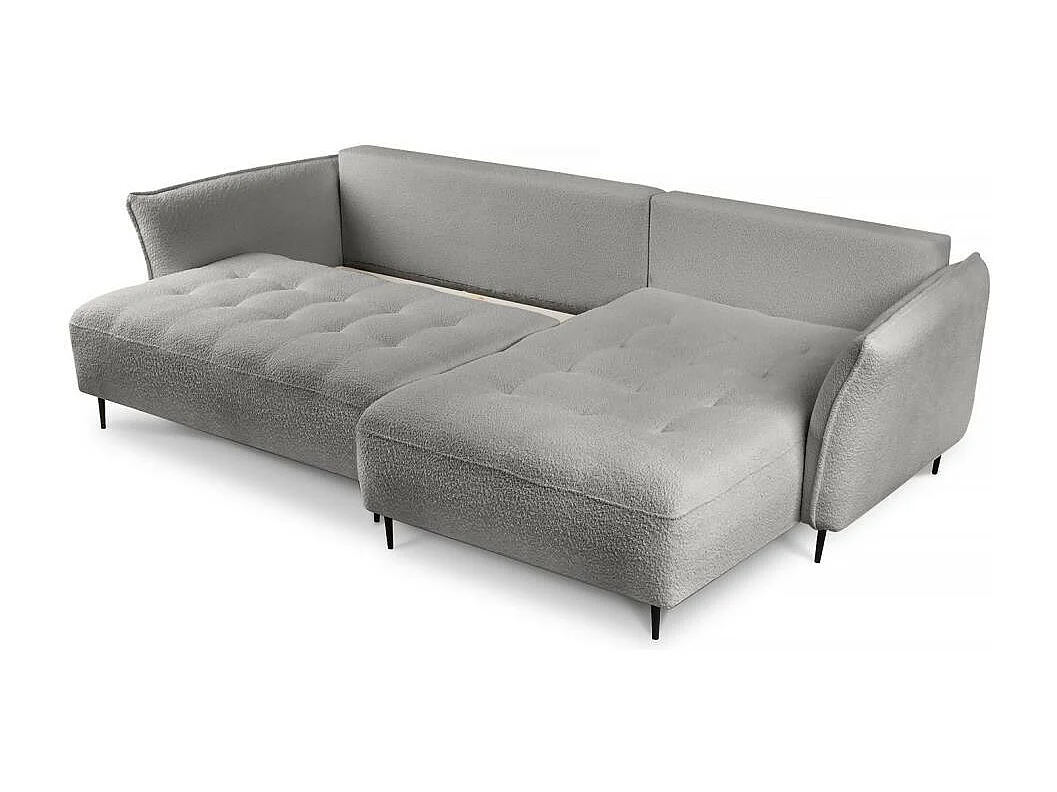 Hoekslaapbank Bari rechts grijs