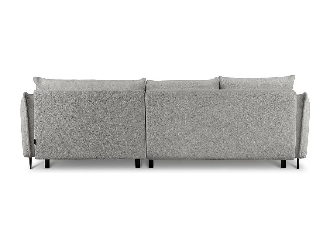 Hoekslaapbank Bari rechts grijs