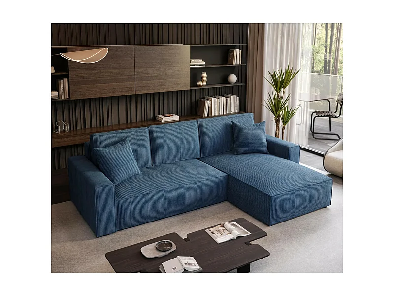 ECKSOFA Parys L dunkelblau