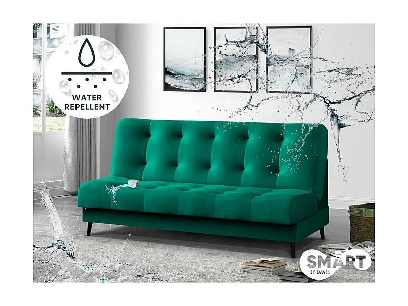 3-SITZER Schlafsofa Nancy grün