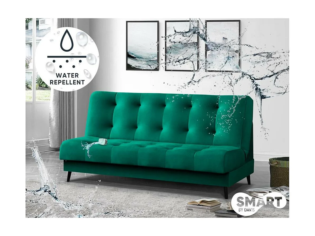 3-SITZER Schlafsofa Nancy grün