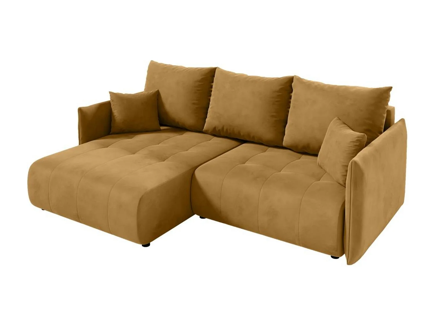 ECKSCHLAFSOFA Henry Mini gelb links