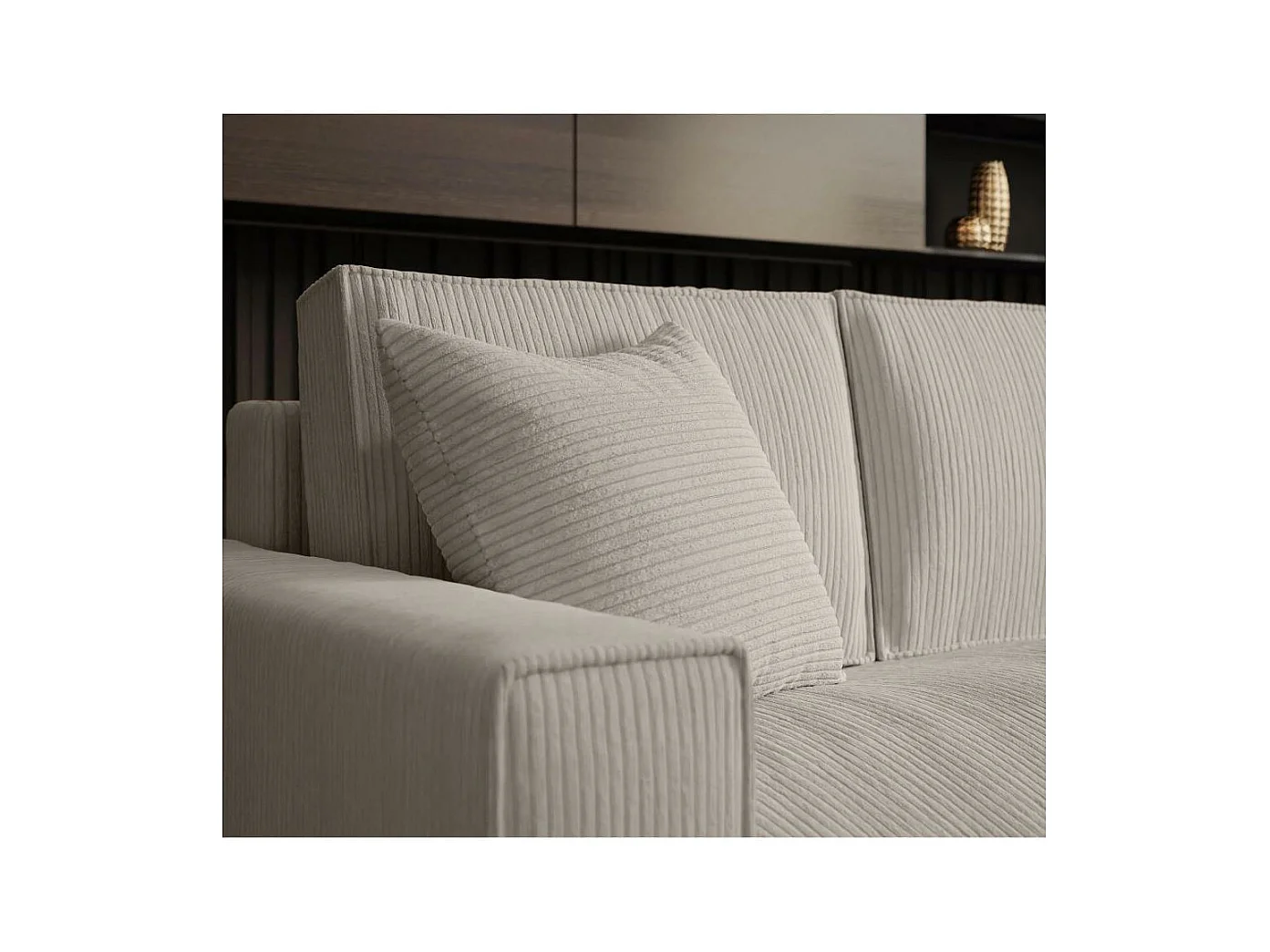 ECKSOFA Parys L Creme