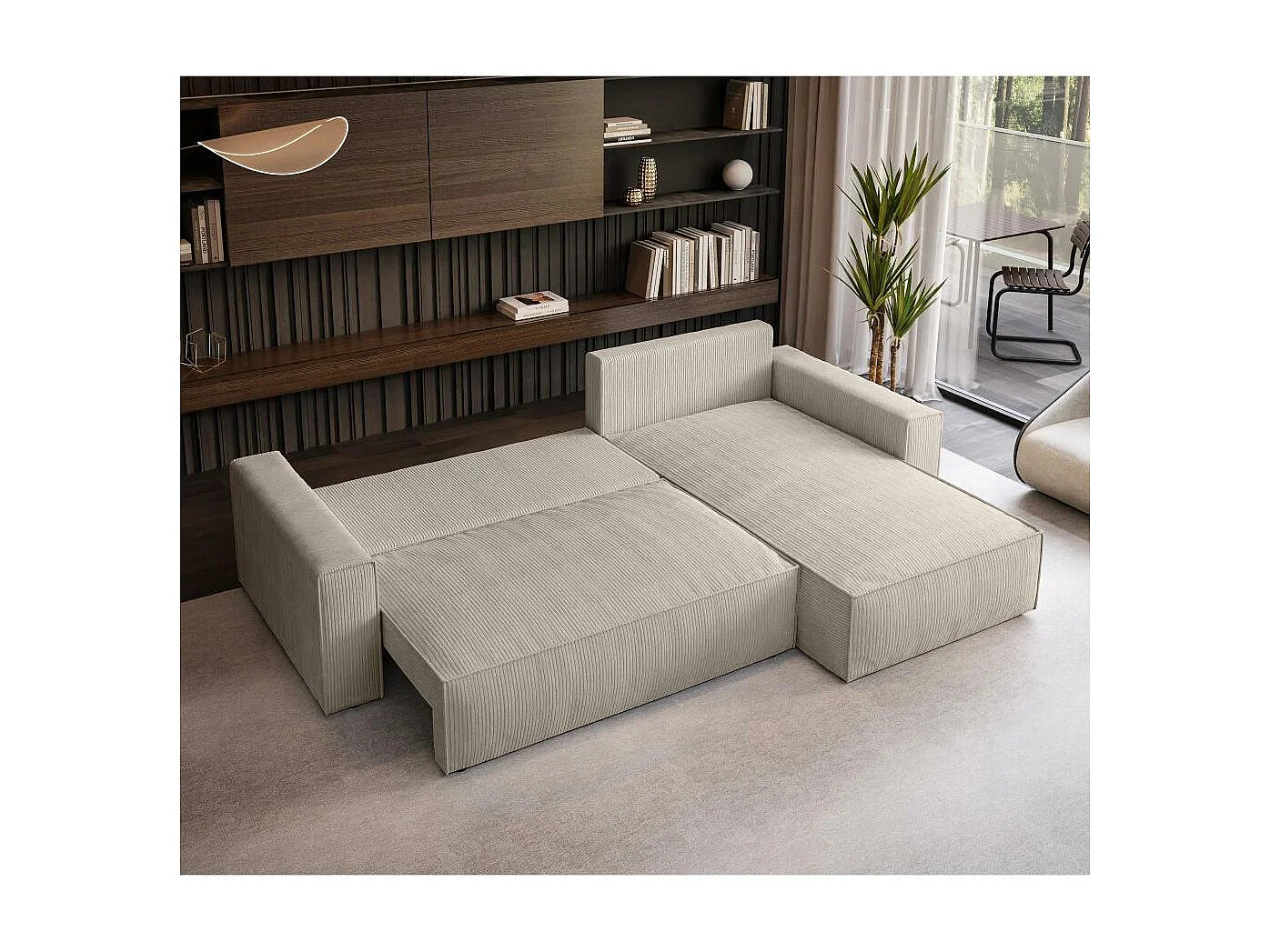 ECKSOFA Parys L Creme
