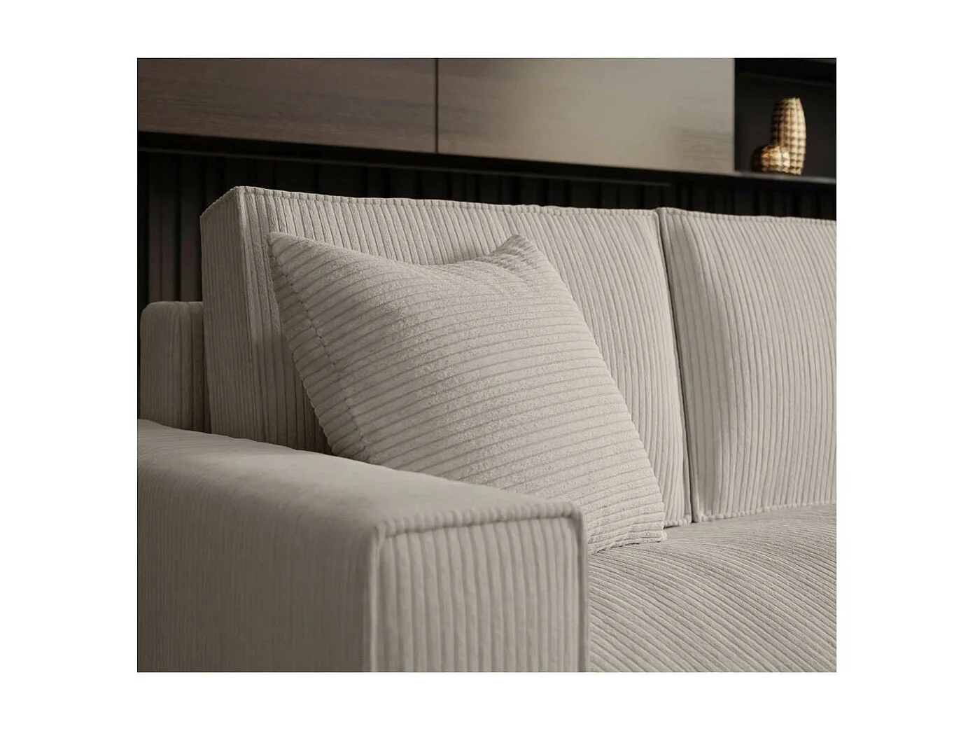 ECKSOFA Parys L Creme