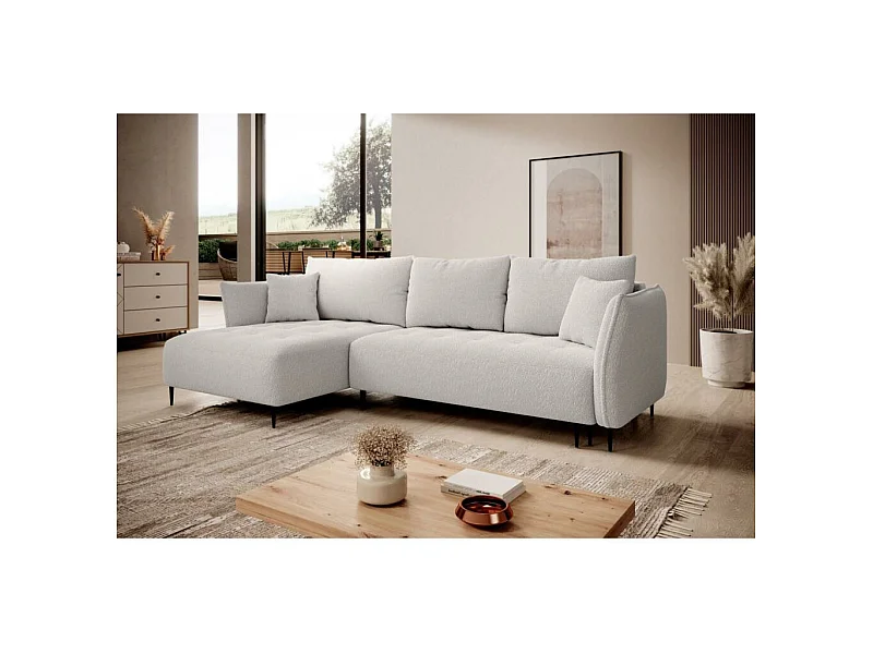 ECKSCHLAFSOFA Bari links beige