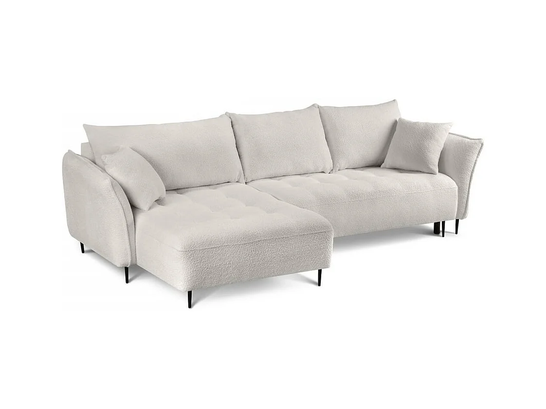 Hoekslaapbank Bari links beige