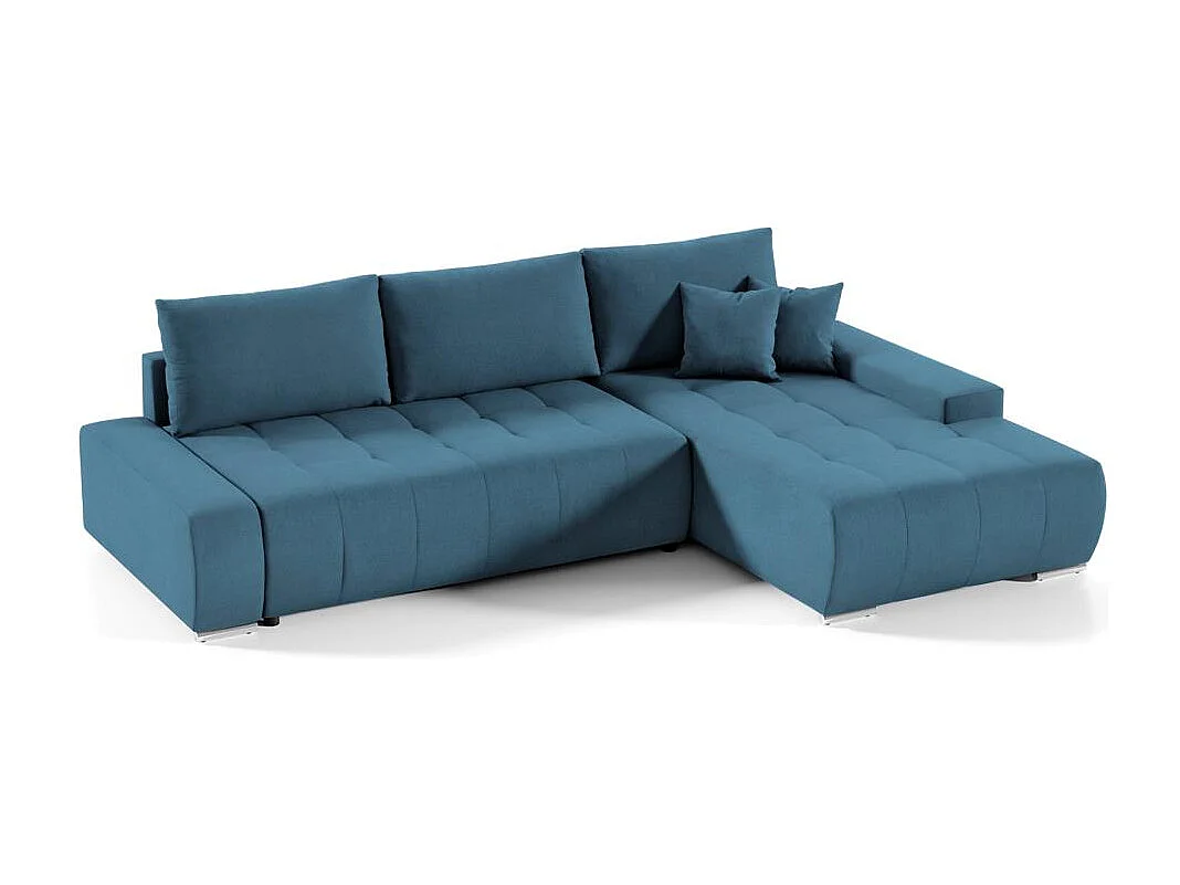 ECKSOFA Draco L blau rechts