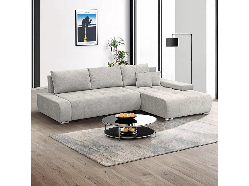 ECKSOFA Draco L beige rechts