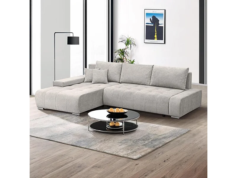 ECKSOFA Draco L beige gauche