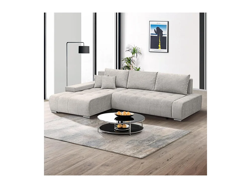 ECKSOFA Draco L beige gauche