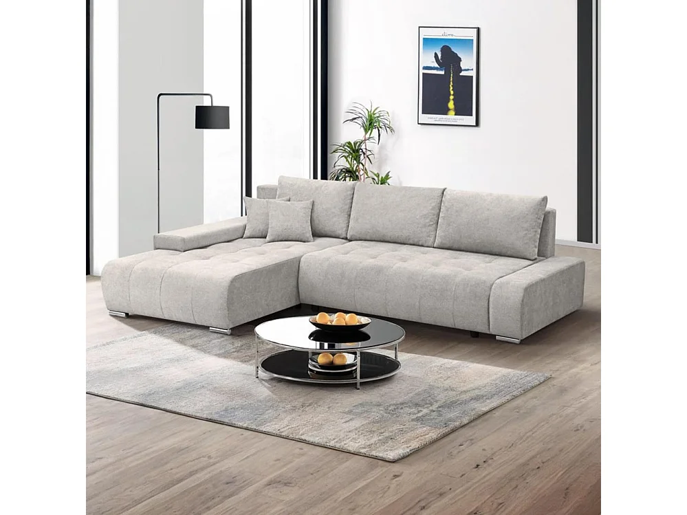 ECKSOFA Draco L beige gauche