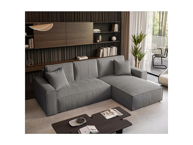 ECKSOFA Parys L grau