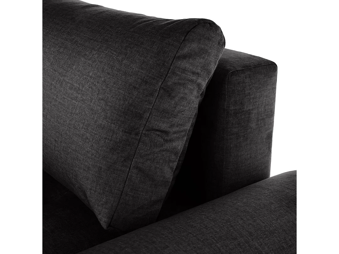 WOHNLANDSCHAFT Costa U Schwarz