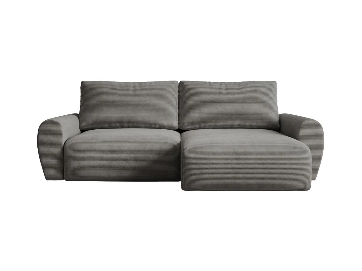 ECKSCHLAFSOFA Poss L grau rechts