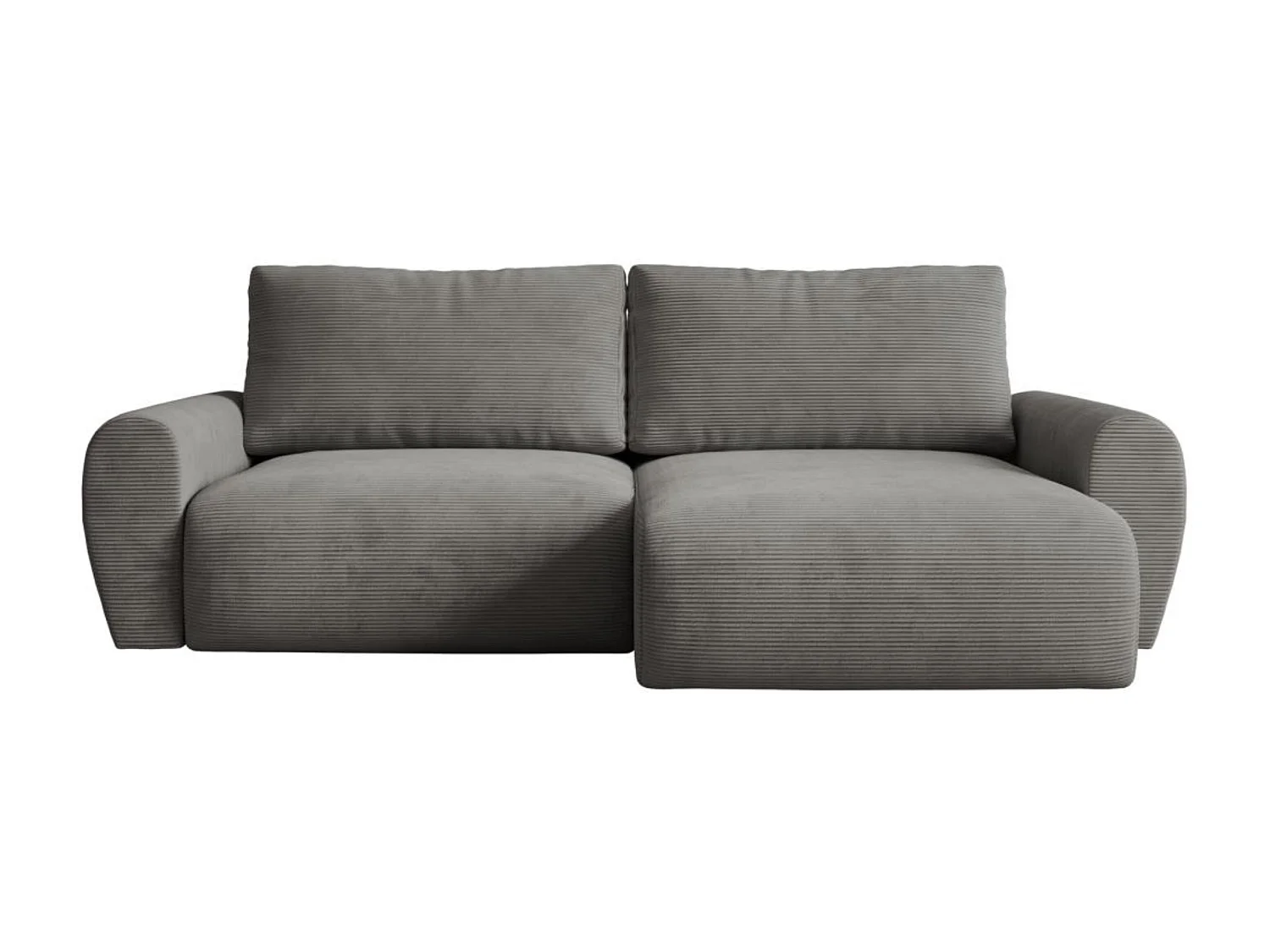 ECKSCHLAFSOFA Poss L grau rechts