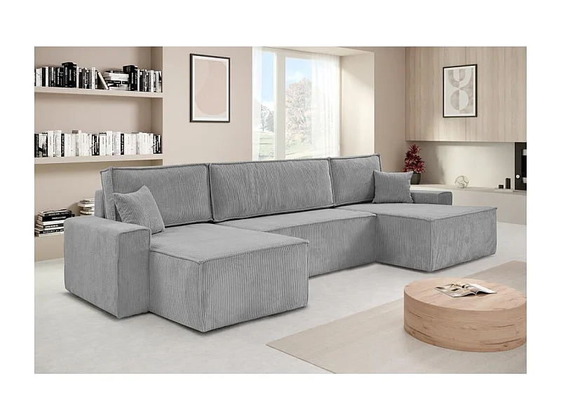 WOONLANDSCHAP Hektor U met slaapfunctie lichtgrijs