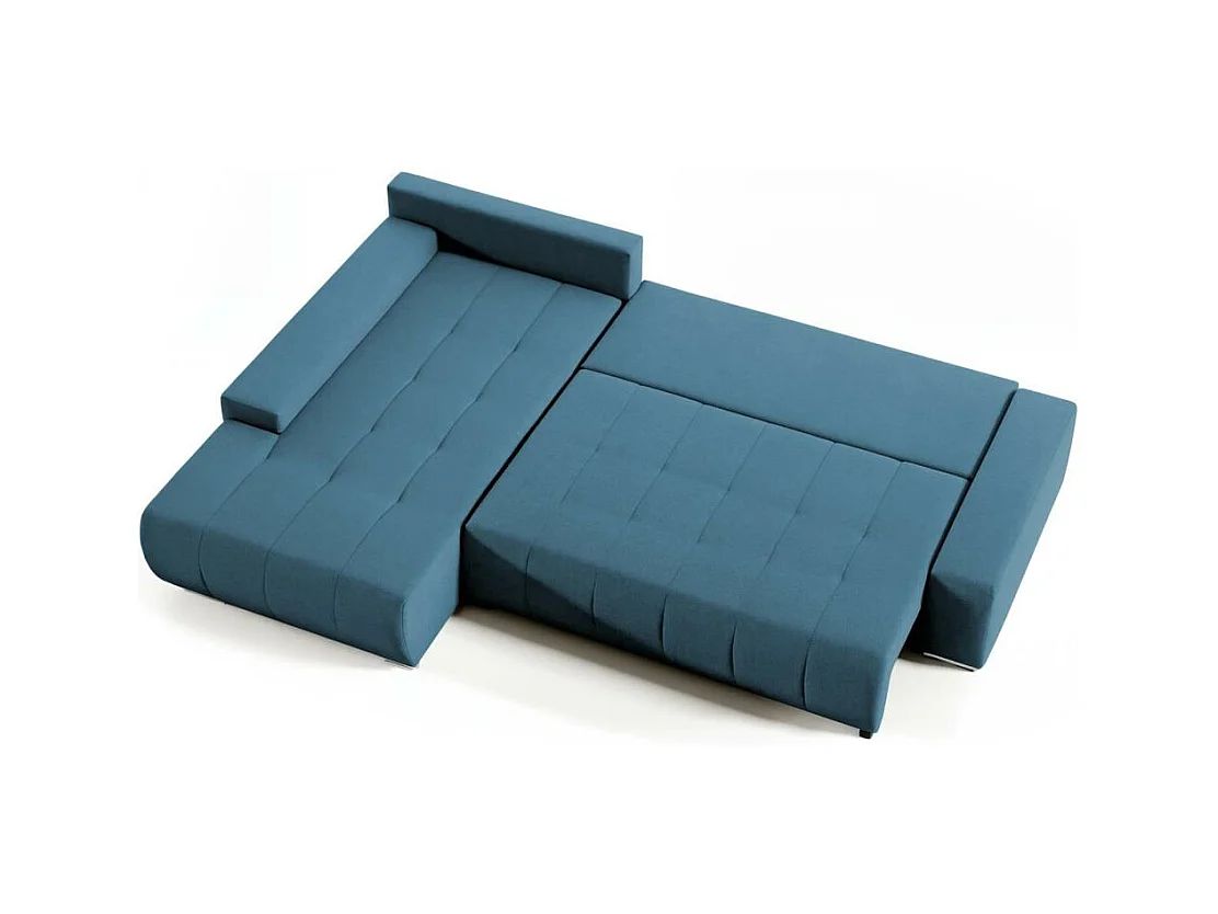 ECKSOFA Draco L bleu gauche