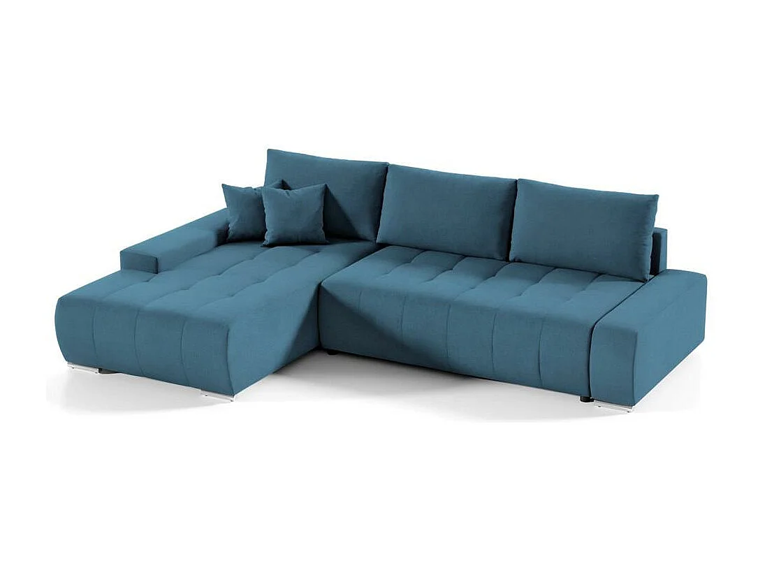 ECKSOFA Draco L bleu gauche
