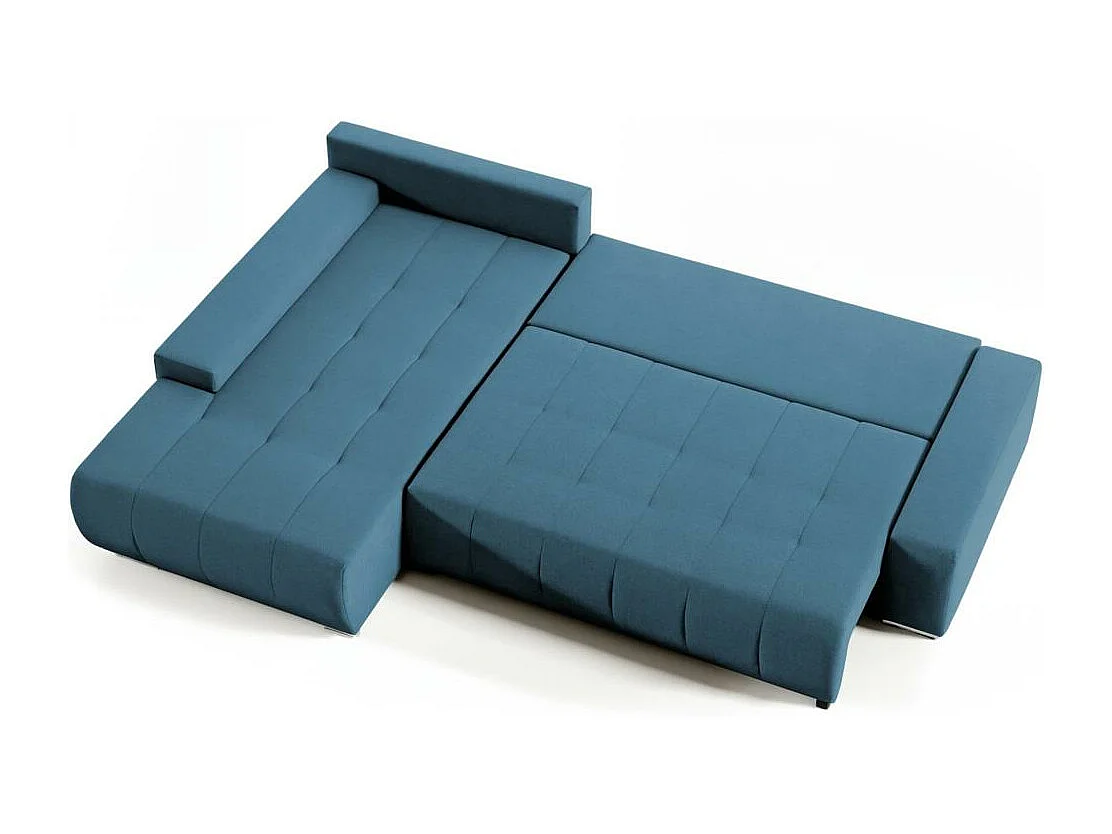 ECKSOFA Draco L bleu gauche