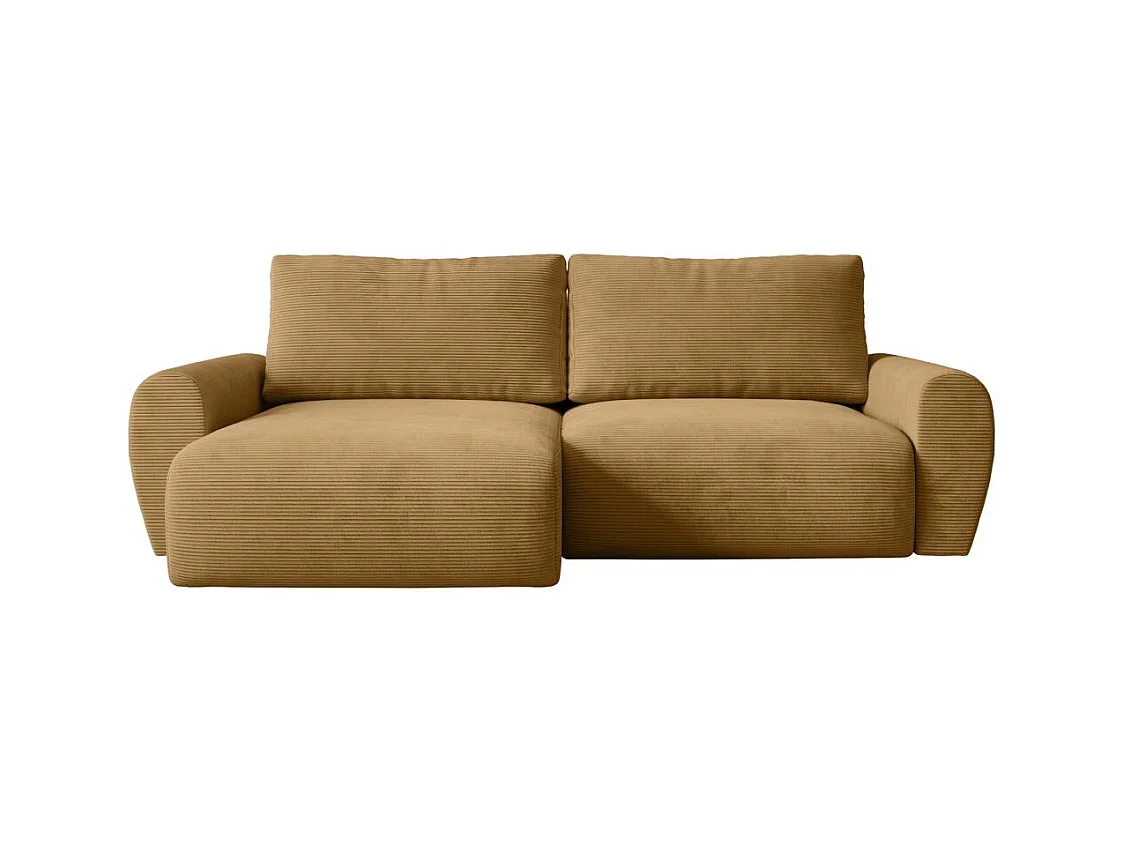 ECKSCHLAFSOFA Poss L gelb links