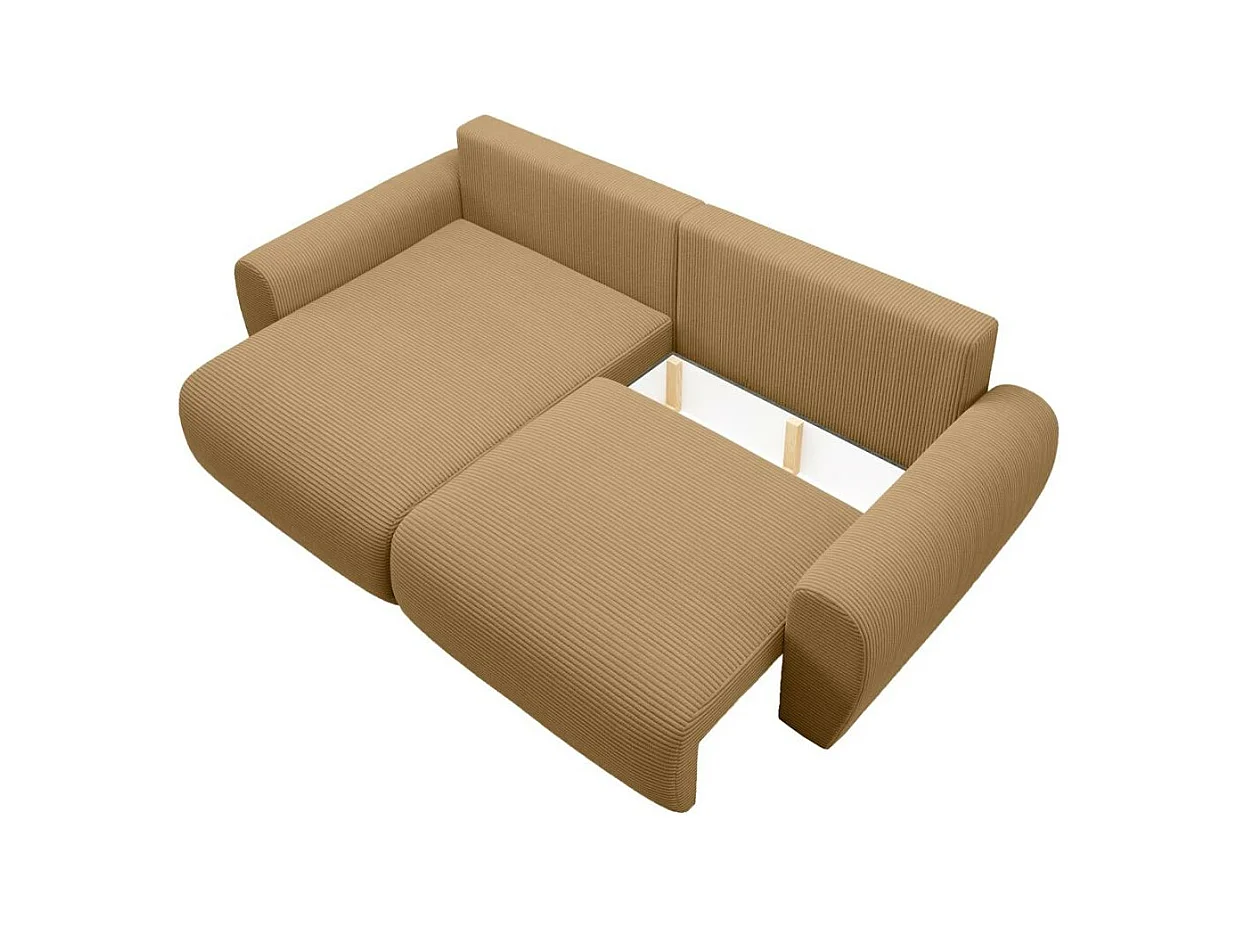 ECKSCHLAFSOFA Poss L gelb links