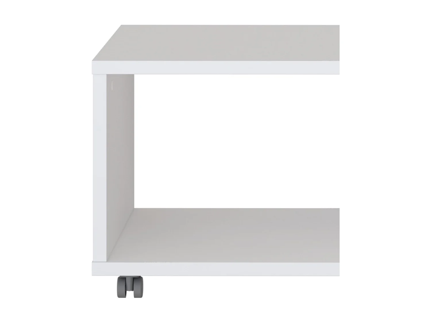 Mesa de centro - MDF - Branca - BAILEY