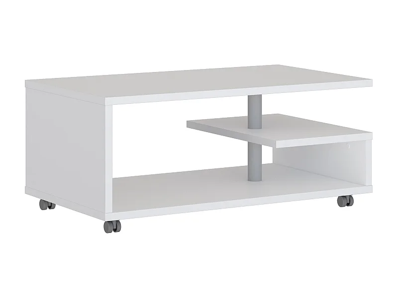 Tavolino - MDF - bianco - BAILEY