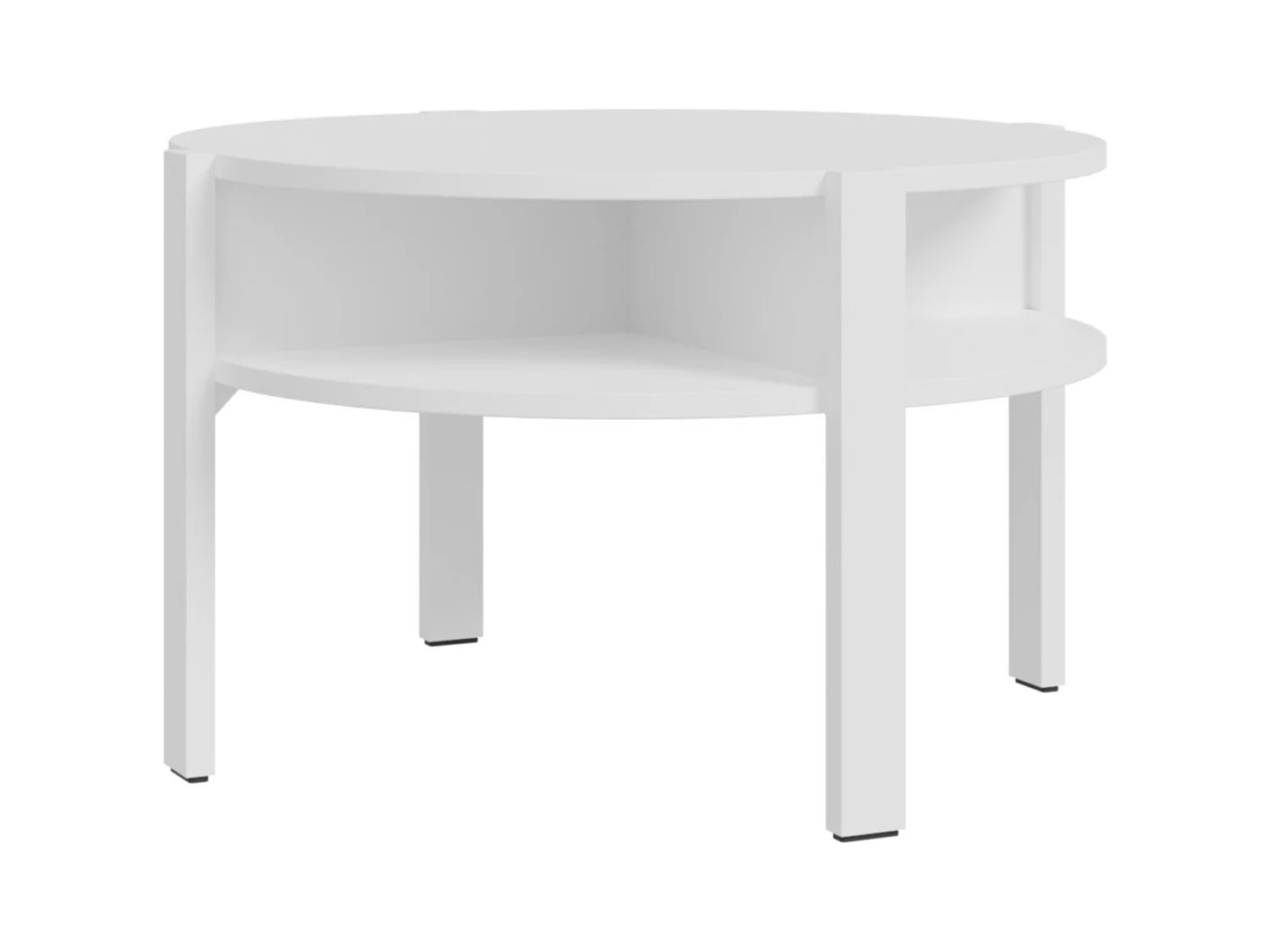 Salontafel - spaanplaat - wit - TOBAGO