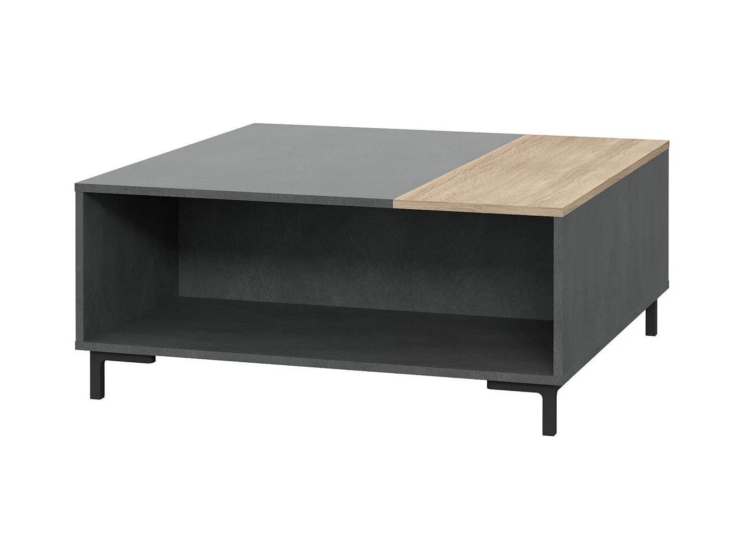Table basse - MDF - Sonoma & Ciment - GALACTIQUE