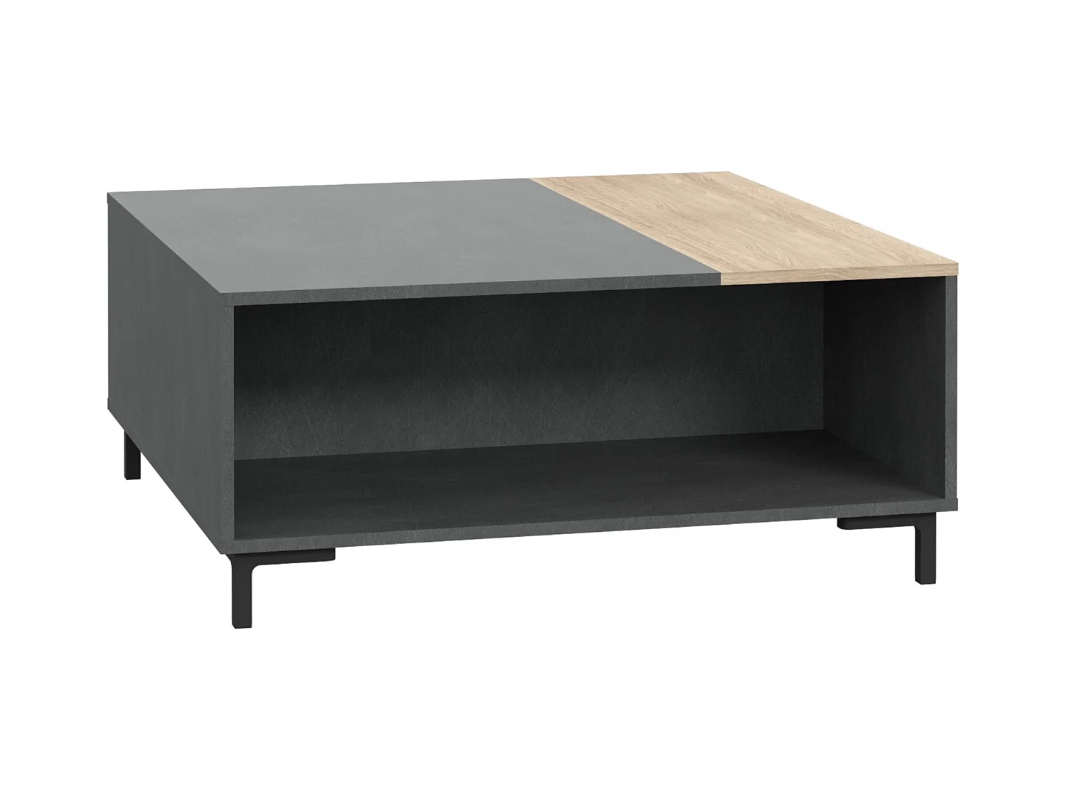 Table basse - MDF - Sonoma & Ciment - GALACTIQUE