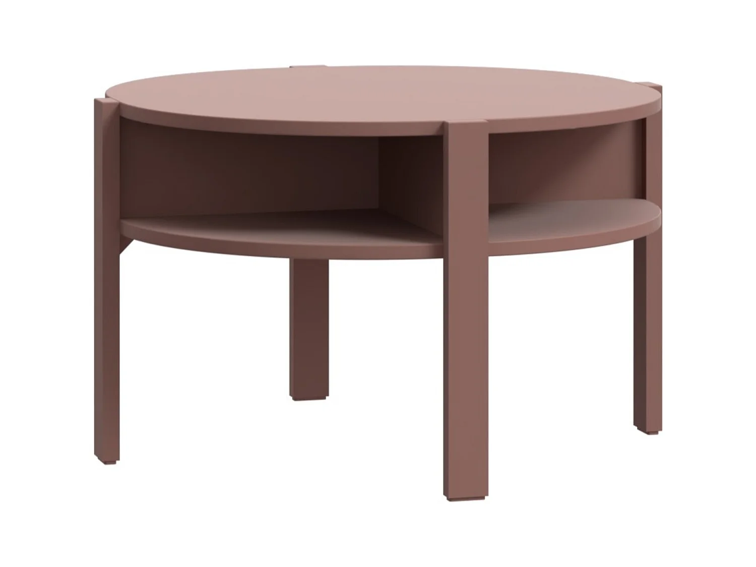 Tavolino - truciolare - terracotta - TOBAGO