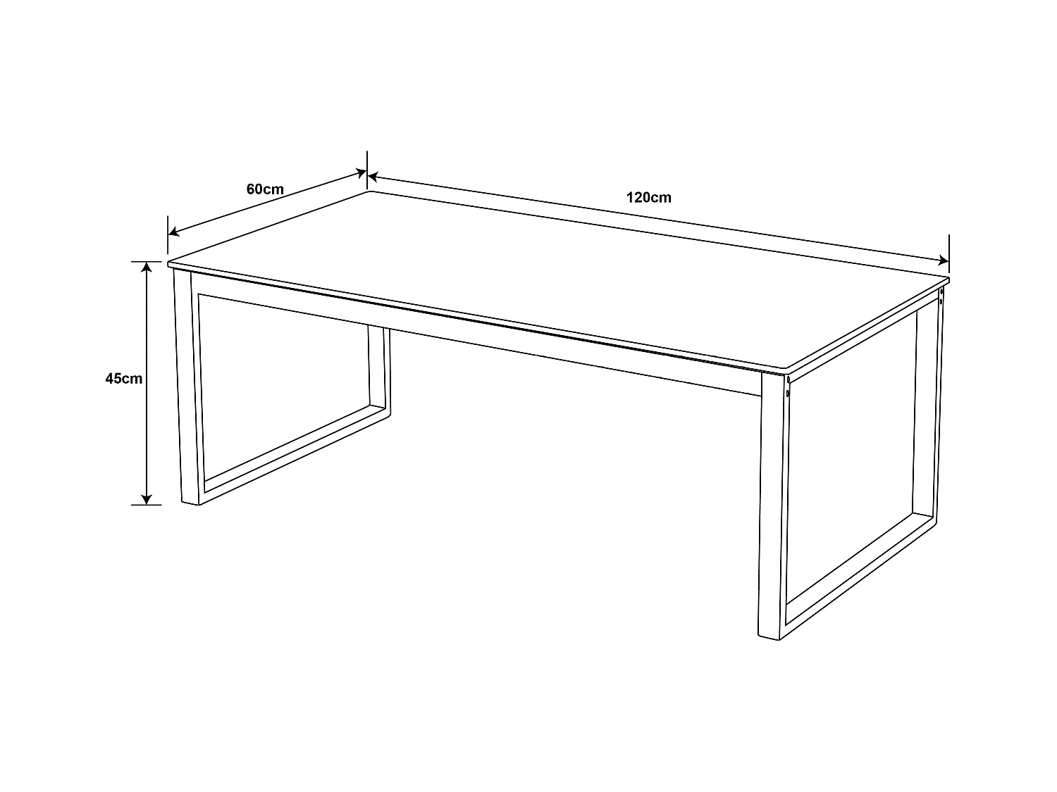 Salontafel - Keramiek - HG grijs - SHANER