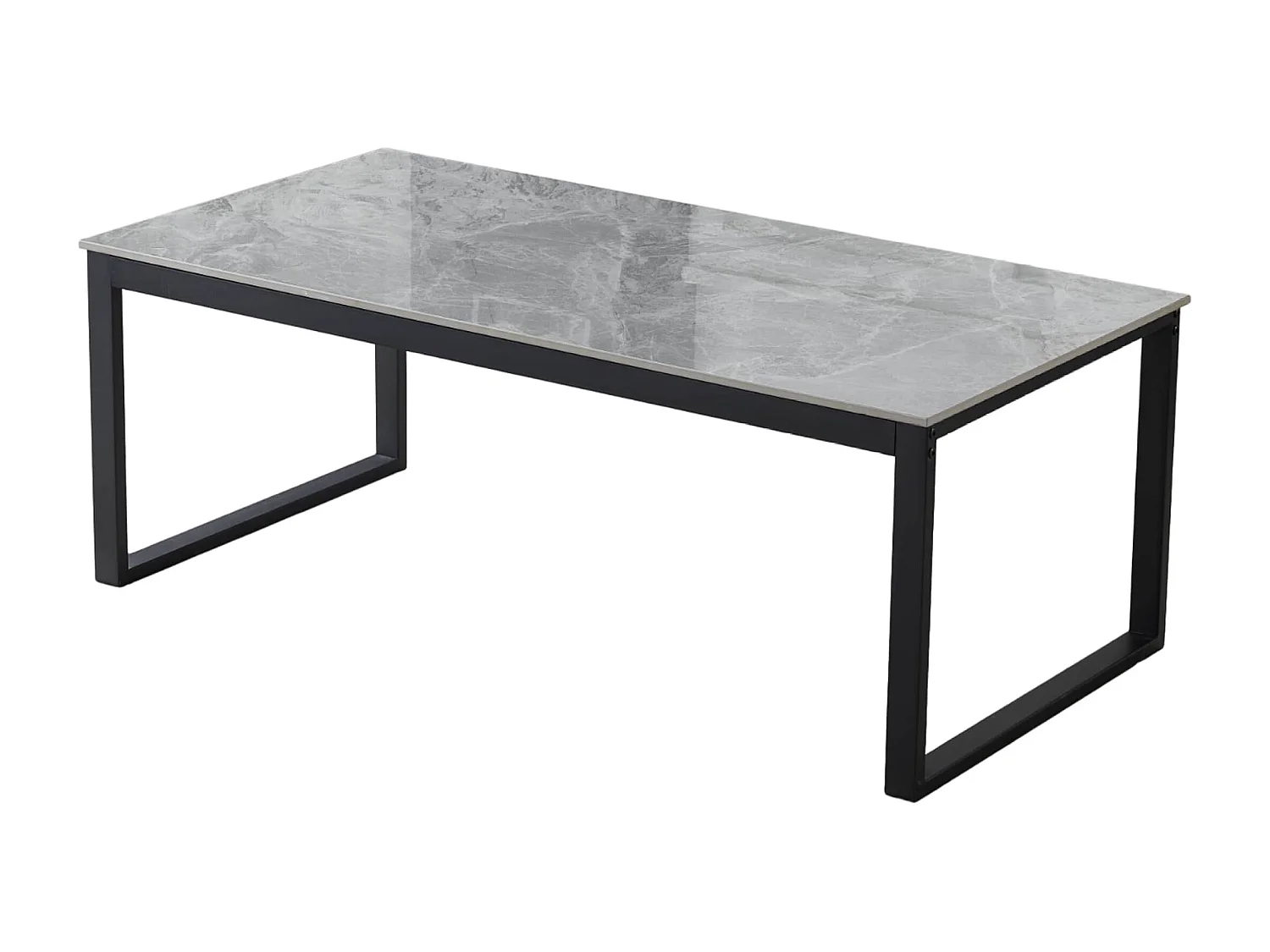 Table basse - céramique - HG gris - SHANER