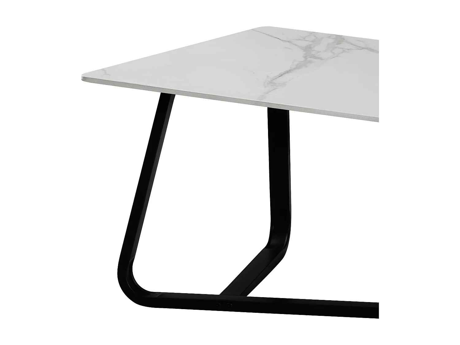 Tavolino - Ceramica - bianco'oro - SORAL