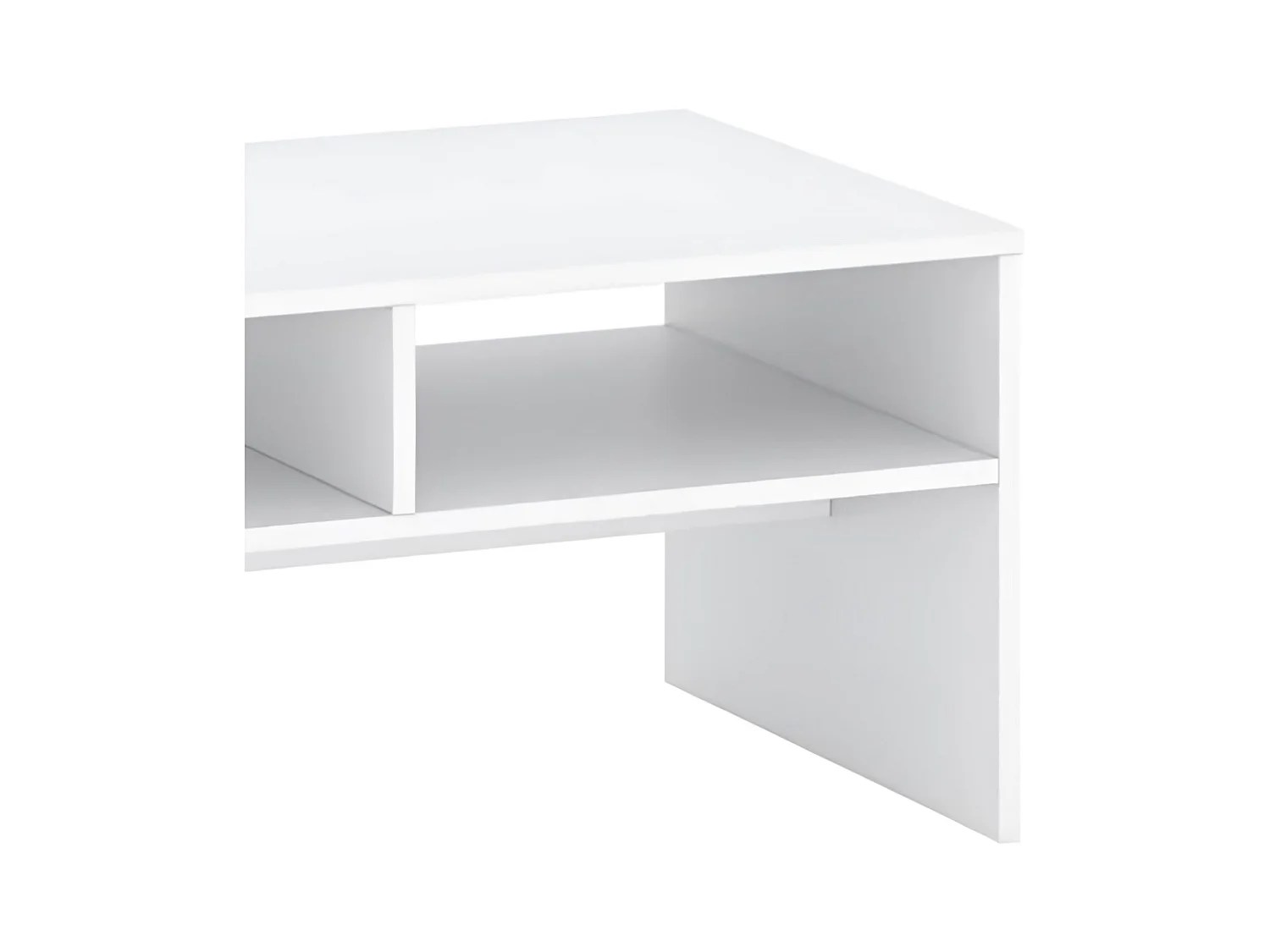 Table basse - aggloméré - blanc - ROVEN